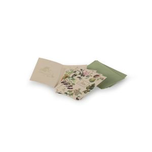 Set de 10 cartes de vœux avec enveloppe